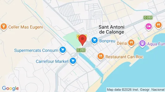 Apartments for rent in Calonge - Photo from Google Street View
