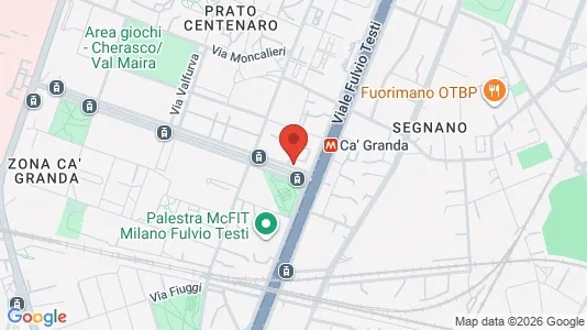 Rooms for rent i Milano Zona 9 - Porta Garibaldi, Niguarda - kort over placeringen