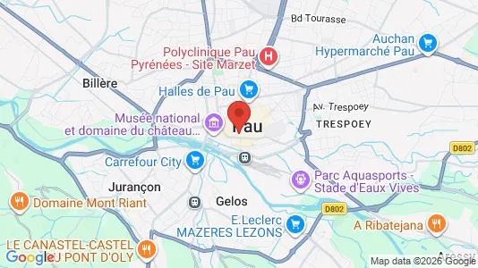 Apartments for rent in Pau - Photo from Google Street View