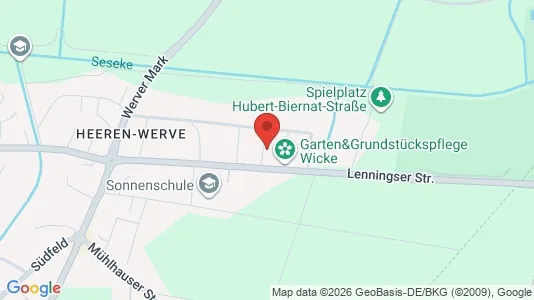 Apartments for rent i Unna - kort over placeringen