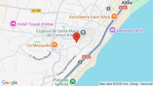 Apartments for rent i Salamanca - kort over placeringen