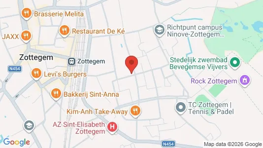 Apartments for rent in Zottegem - Photo from Google Street View