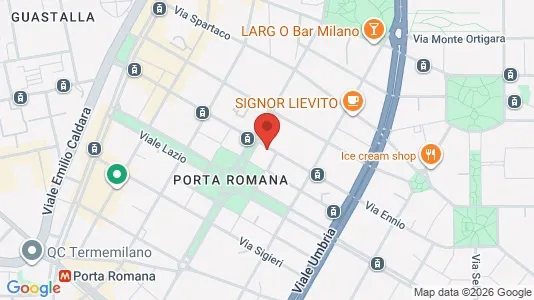 Rooms for rent i Milano Zona 4 - Vittoria, Forlanini - kort over placeringen
