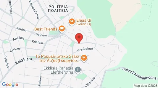 Apartments for rent i Kifisia - kort over placeringen