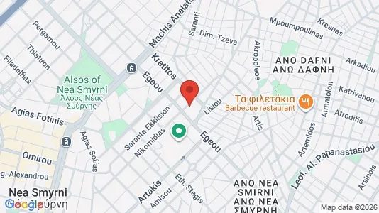 Apartments for rent i Agios Dimitrios - kort over placeringen