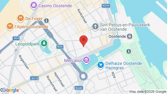 Apartments for rent in Oostende - Photo from Google Street View