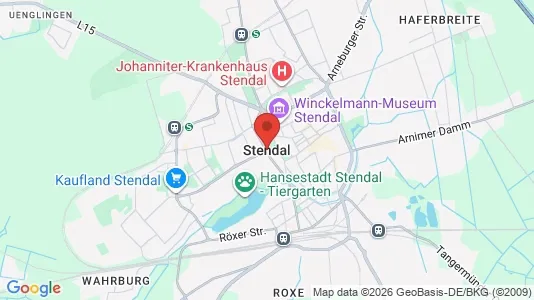 Apartments for rent in Stendal - Photo from Google Street View