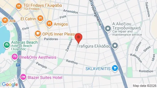 Apartments for rent in Glyfada - Photo from Google Street View