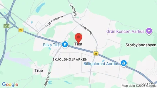 Apartments for rent in Tilst - Photo from Google Street View