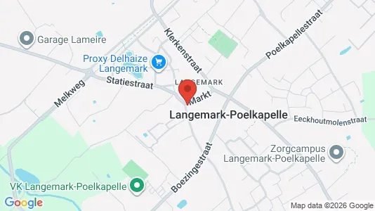 Apartments for rent in Langemark-Poelkapelle - Photo from Google Street View