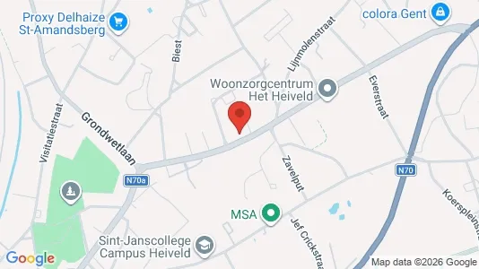 Apartments for rent in Gent Sint-Amandsberg - Photo from Google Street View