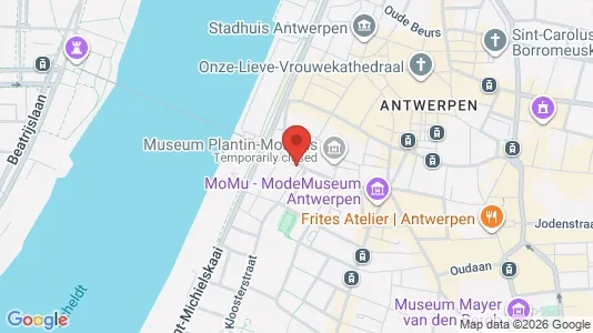 Apartments for rent i Stad Antwerp - kort over placeringen