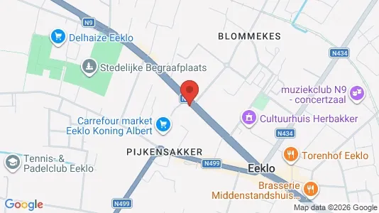 Apartments for rent i Eeklo - kort over placeringen