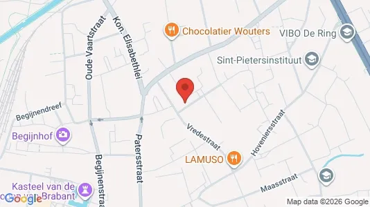Apartments for rent i Turnhout - kort over placeringen