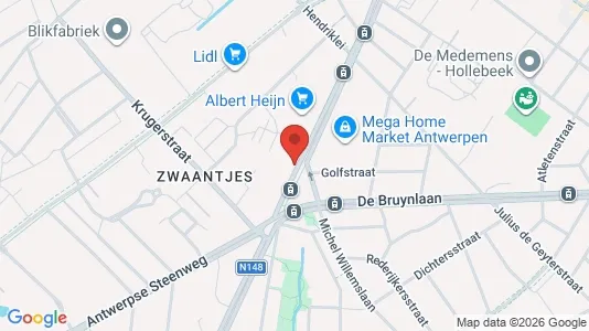 Apartments for rent in Antwerp Hoboken - Photo from Google Street View