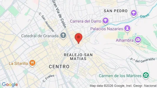Apartments for rent i Salamanca - kort over placeringen