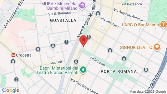 Rooms for rent i Milano Zona 4 - Vittoria, Forlanini - kort over placeringen