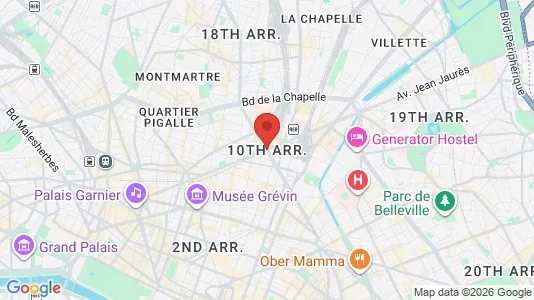 Apartments for rent in Paris 10ème arrondissement - Photo from Google Street View