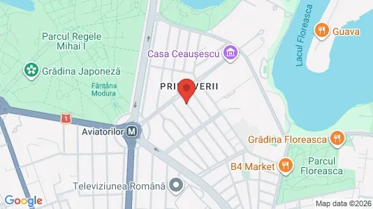 Apartments for rent i Bucharest - Sectorul 1 - kort over placeringen