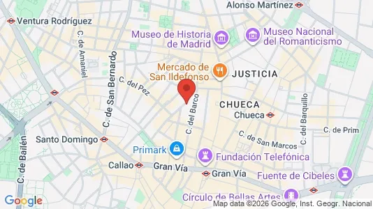 Apartments for rent in Madrid Centro - Photo from Google Street View