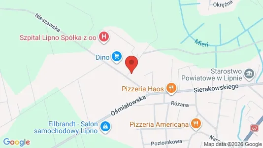 Apartments for rent in Lipnowski - Photo from Google Street View