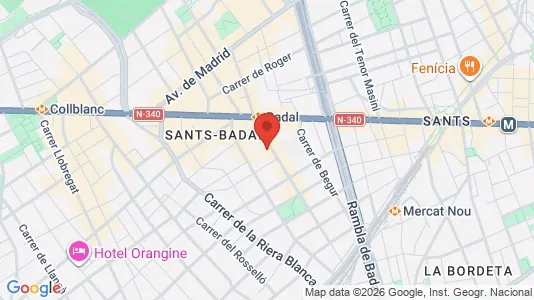 Apartments for rent in Barcelona Les Corts - Photo from Google Street View