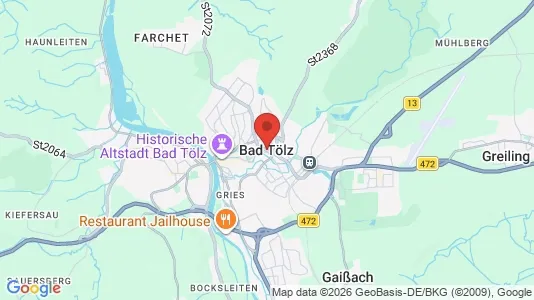 Apartments for rent in Bad Tölz-Wolfratshausen - Photo from Google Street View