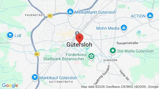 Apartments for rent in Gütersloh - Photo from Google Street View