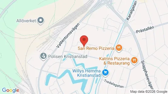Apartments for rent in Kristianstad - Photo from Google Street View