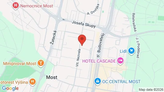 Apartments for rent in Most - Photo from Google Street View