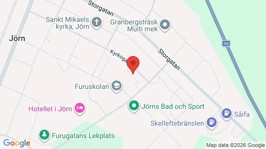 Apartments for rent i Skellefteå - kort over placeringen