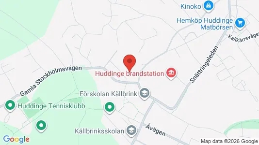 Apartments for rent i Huddinge - kort over placeringen