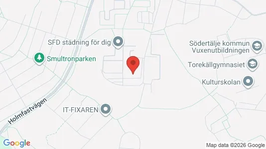 Apartments for rent i Södertälje - kort over placeringen