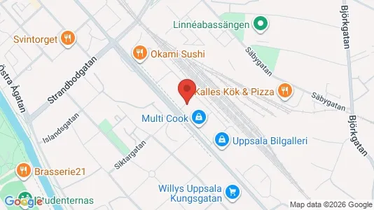 Apartments for rent in Uppsala - Photo from Google Street View