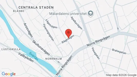 Apartments for rent i Västerås - kort over placeringen