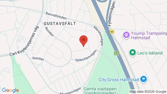 Apartments for rent in Halmstad - Photo from Google Street View