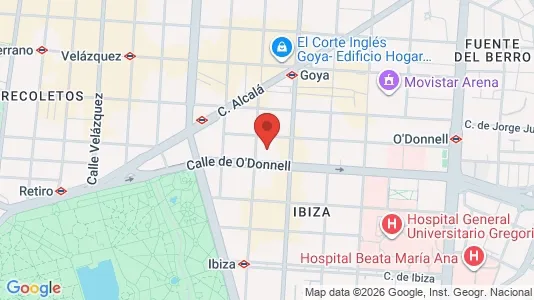 Apartments for rent in Madrid Retiro - Photo from Google Street View