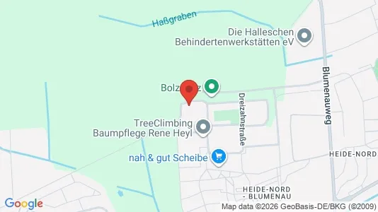Apartments for rent i Halle (Saale) - kort over placeringen