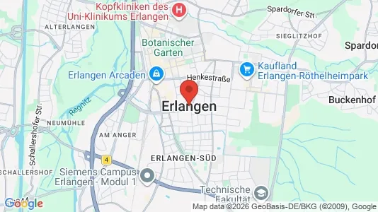 Apartments for rent in Erlangen - Photo from Google Street View