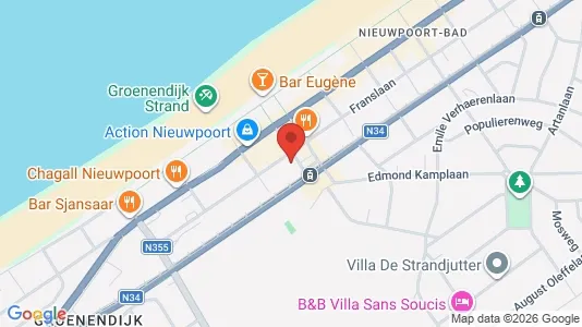 Apartments for rent in Nieuwpoort - Photo from Google Street View