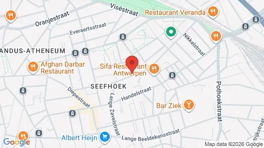 Apartments for rent i Stad Antwerp - kort over placeringen