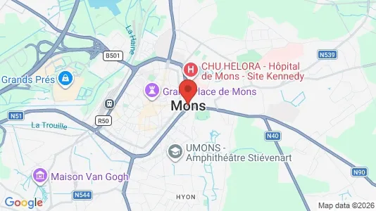 Apartments for rent i Bergen - kort over placeringen