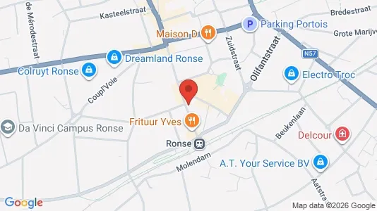 Apartments for rent in Ronse - Photo from Google Street View