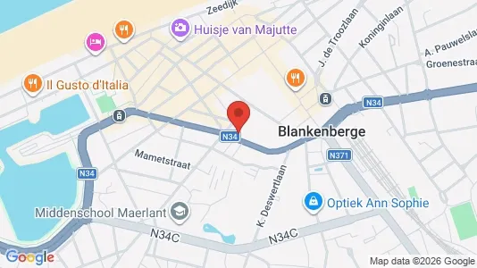 Apartments for rent in Blankenberge - Photo from Google Street View