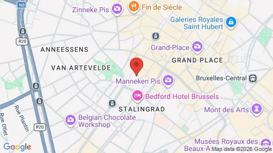 Apartments for rent in Stad Brussel - Photo from Google Street View