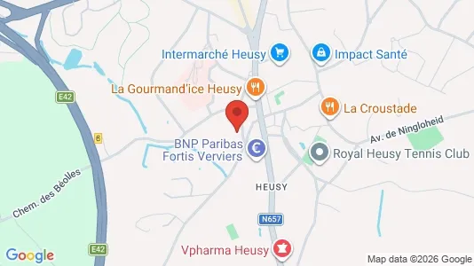 Apartments for rent in Verviers - Photo from Google Street View