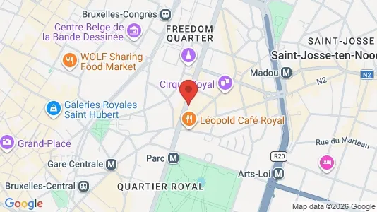 Apartments for rent in Stad Brussel - Photo from Google Street View