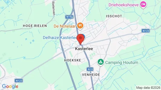 Houses for rent i Kasterlee - kort over placeringen