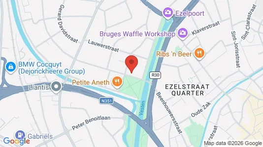 Apartments for rent in Brugge - Photo from Google Street View