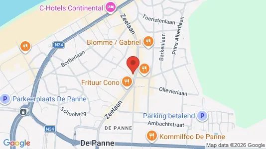 Apartments for rent in De Panne - Photo from Google Street View